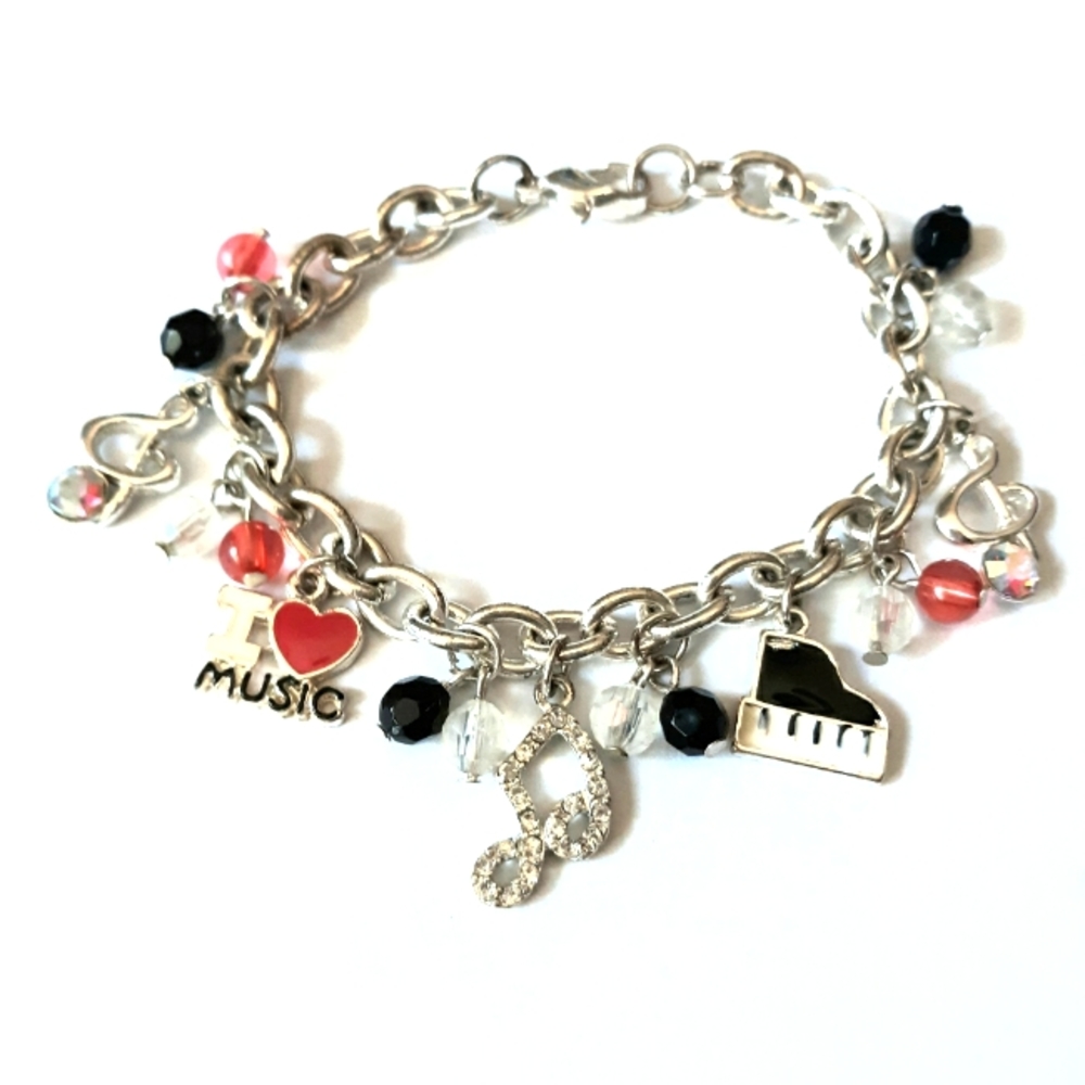 Music Charm Bracelet